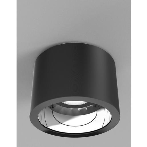 DN470C LED20S/840 PSU D22H16 BK GreenSpace Downlight, Surface-mounted, 1