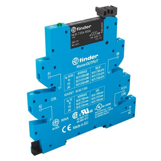 39.20.8.230.9024 Koppelrelais MasterOUTPUT, mit Schrauban