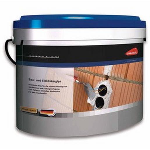 BIZ 740125 Bau- und Elektrikergips 10 kg Eimer