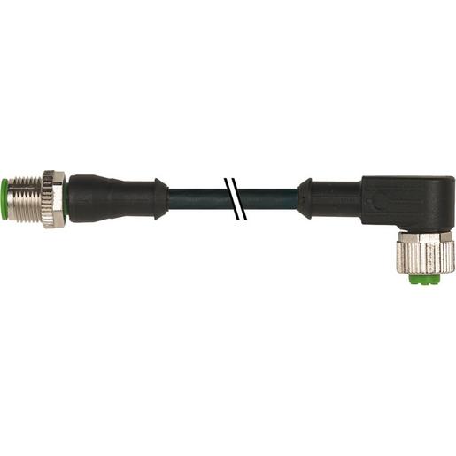 7000-40121-6240150 M12 St. 0° / M12 Bu. 90° A-kod.