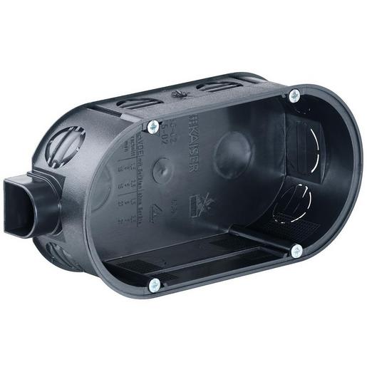 1656-02 Unterputz Doppel-Geräte-Verbindungsdose,