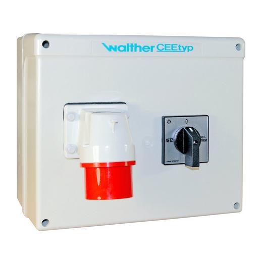 68829AB Kunststoff Steckdosenkombi 63A mit Netzu