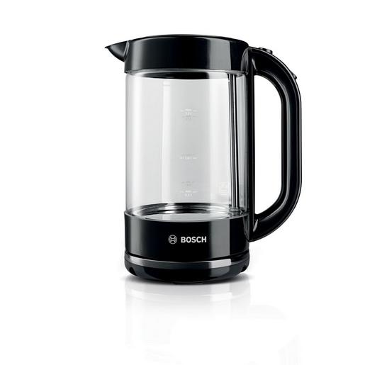 TWK70B03 Wasserkocher 2.200W. 1,7 Liter Glas/schw