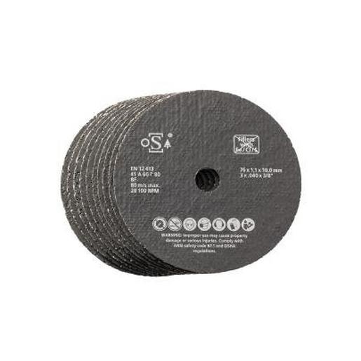 10184 TRENNSCHEIBE 76RD INOX SET (10STK)