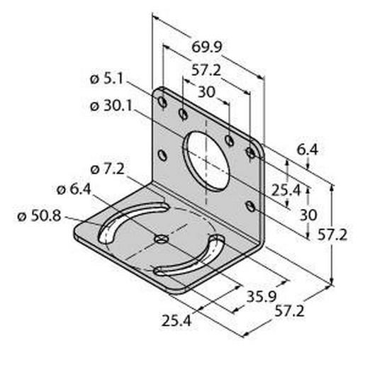 SMB30MM Zubehör, Montagehalterung