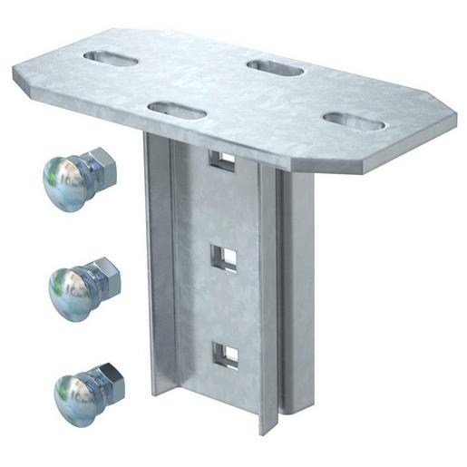 KI 8 FTK LGR Kopfplatte für IS 8-Stiel FTK RAL7035