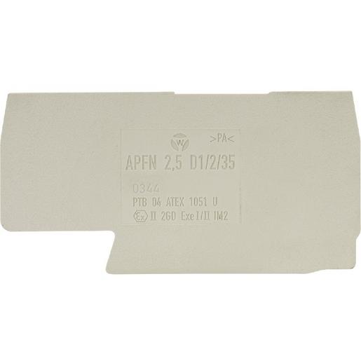 APFN 2,5 D1/2/35 Abschlussplatte-APFN 2,5 D1/2/35