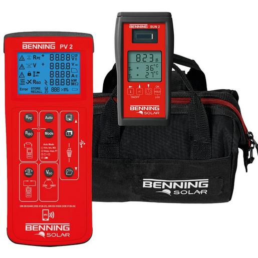 BENNING PV 2 Set Kennlinienmessgeräte-Set. Lieferumfang B
