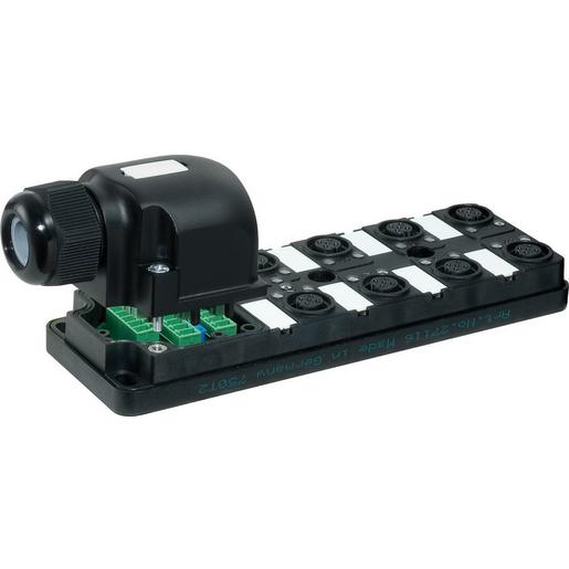 27775 MVP12, 8xM12, 5pol, steckb. Haube SK