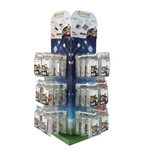 HAPPY LINE SET Thekenaufsteller bestückt