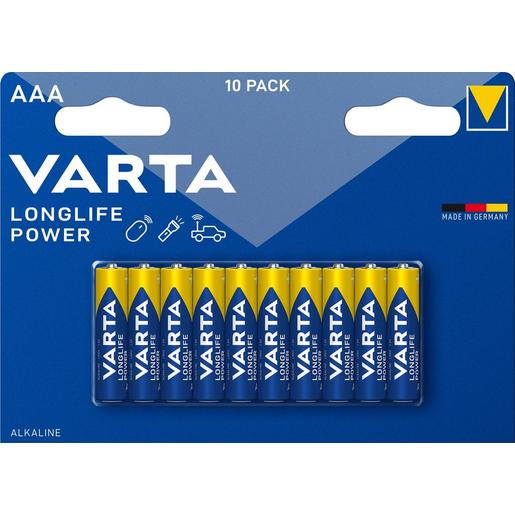 Longlife Power AAA 10er Batterie AAA Varta Longlife Power 10er B