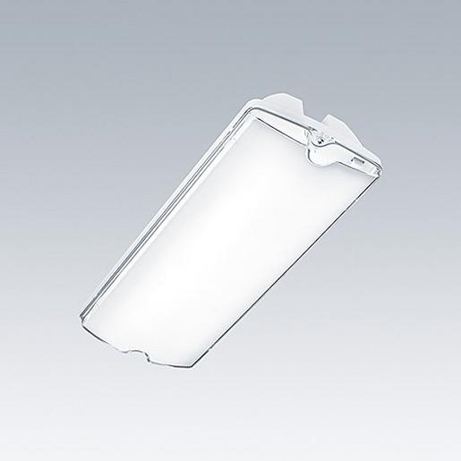 VOYAGER SOLID L MS E3D-S WH LED-Notlichtleuchte