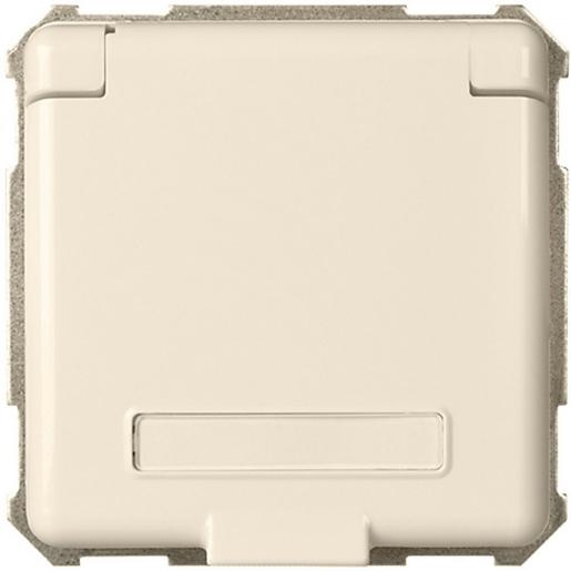 225144 Steckdose Klappdeckel Schriftfeld 16A FA