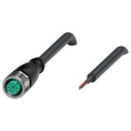 V15-G-BK2M-PUR-O2/CAN Kabeldose, geschirmt V15-G-BK2M-PUR-O2/C