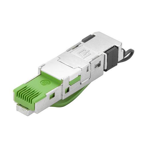 IE-PS-RJ45-FH-BK-P Steckverbinder, IP20, Anschluss 1: RJ45