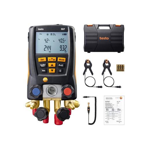 0563 1557 Testo 557 Set - Digitale Monteurhilfe