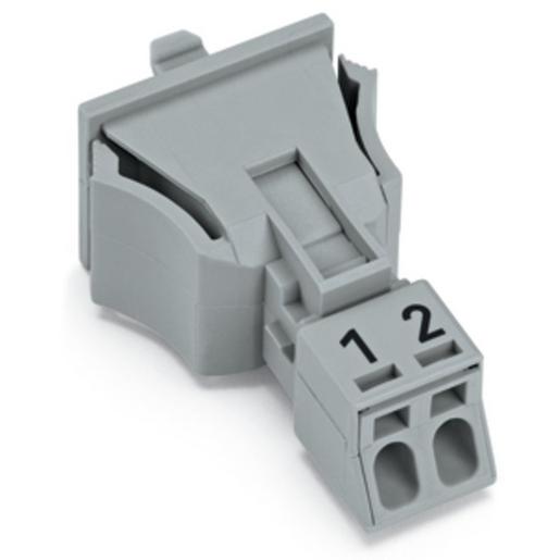 890-742 Snap-In-Buchse2-poligKod. Bgrau