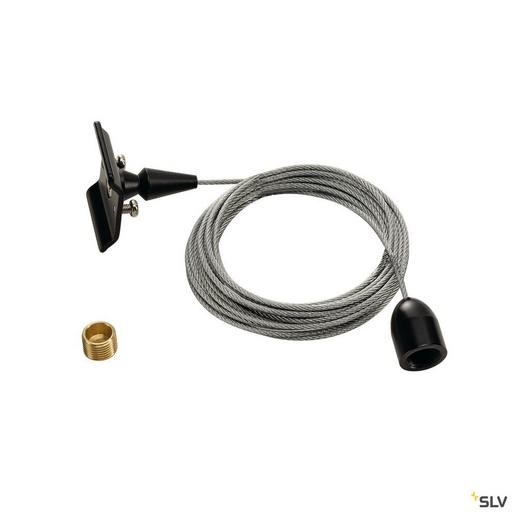 1~ A-Schiene Deckenabhängung schwarz DECKENABHÄNGUNG, für Hochvolt 1Phasen-Au