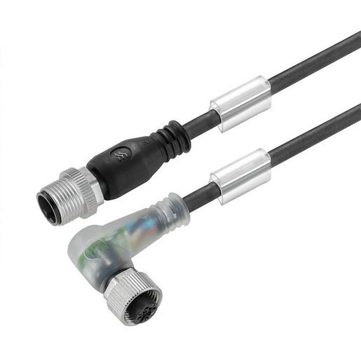 SAIL-M12GM12W-4-3L1.5U Kabel, Verbindungsleitung, M12 / M12