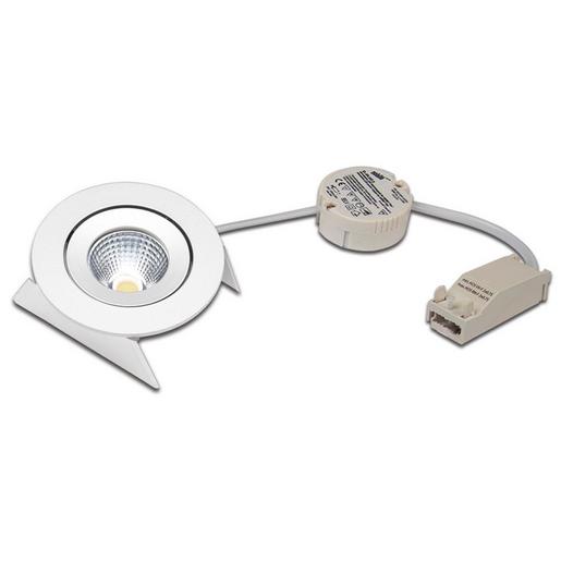 SR 68-LED Set (inkl. Trafo) 7,5W 30° ww weiß Schwenkbare LED Einbauleuchte