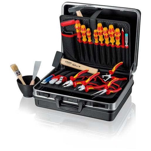 00 21 05 HL S Werkzeugkoffer "Basic" Elektro ABS-Koffe