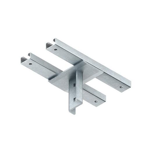 KUDK 50 Klemmkopfplatte für Profil U 50, kreuzen