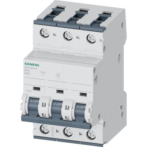 5SY4363-8 Leitungsschutzschalter 400V 10kA, 3-poli