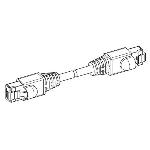ZLPBL50 ZLPBL50 Patchleitung RJ45 mit Stecker, b