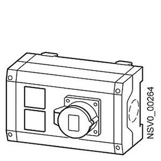 BVP:034291 BD01-GK2X/2SD163CEE165 GERAETEKASTEN