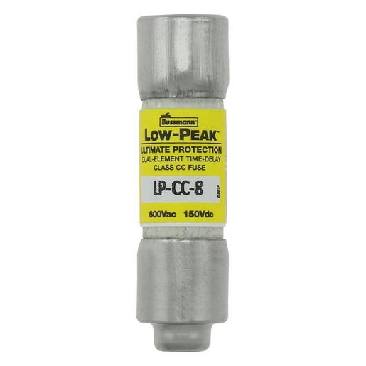 LOW PEAK CC TRÄGE SICHERUNG 8 AMP Sicherungseinsatz, Niederspannung, 8 A,