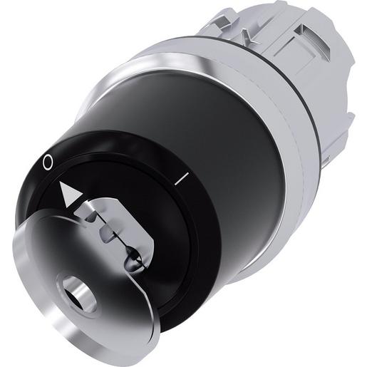 3SU1050-5SF11-0AA0 Schlüsselschalter BKS, 22mm, rund, Metal