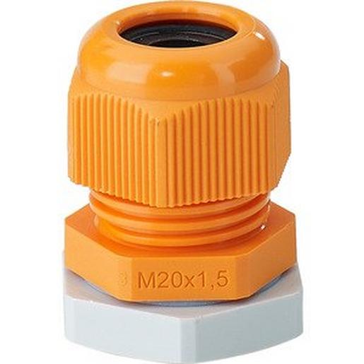 AKMF 20 Anbau-Kabelstutzen, IP 66, M 20, orange