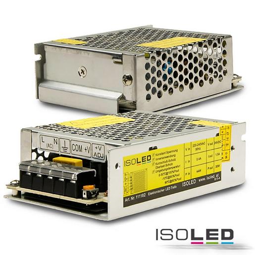 LED Trafo 24V/DC, 0-35W, Gitter LED Trafo 24V/DC, 0-35W, Gitter