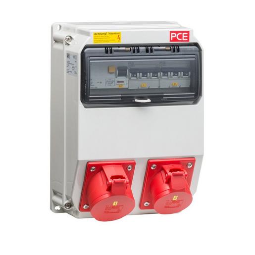 SY19Z Steckdosenkombi Einbausatz 2xCEE 32A, f.