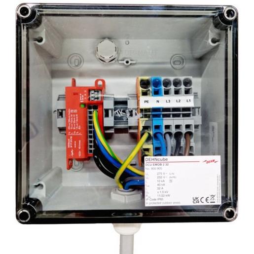 DCU EMOB 2 32 Überspannungsableiter Typ 2+3 DEHNcube i