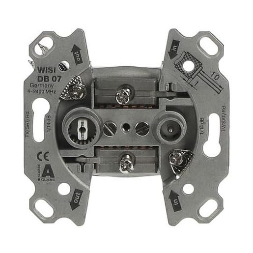 0231-101 Antennensteckdosen-Einsatz Radio/TV 2 An