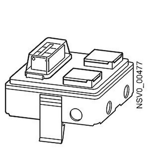 BVP:660870 BD2-AK1/2SD163FIA161 ABGANGSKASTEN 16A /