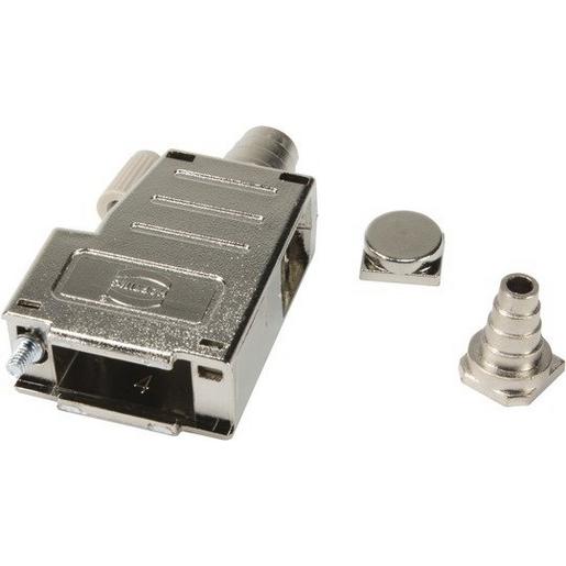 09670250435 D-SUB 25 GEH. GS+GG, METALLIS.