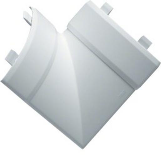 L27719010 Flachwinkel PVC Eckkanal EK 40x40mm rw