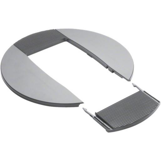 DAC2807035 Rosette halogenfrei DA200 2-seitig lgrau