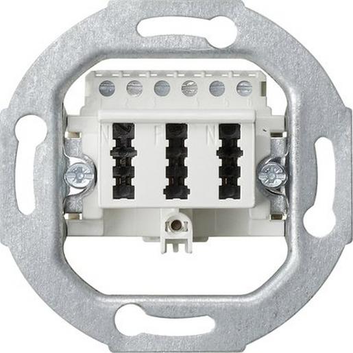 003302 TAE-Anschlussdose TAE 3 x 6 NFN Einsatz