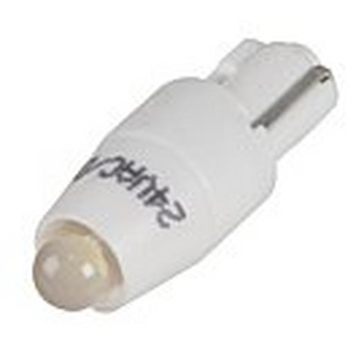 L2x4,6-24UW Leuchtdiode W2x4,6d ultrahell weiß mit E