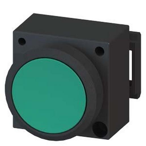 3SB3001-0AA41 Leuchtdrucktaster, 22mm, rund Kunststoff