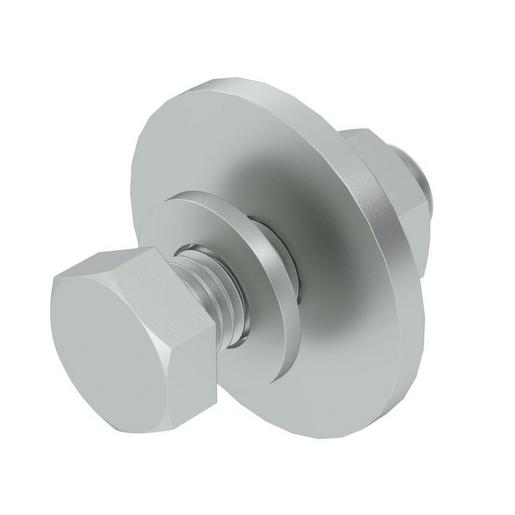 SKS 12x40 G F Sechskantschraube mit Mutter und Scheibe