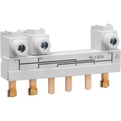 HZC708 Verbindungsschiene, 3-polig, 63-80A