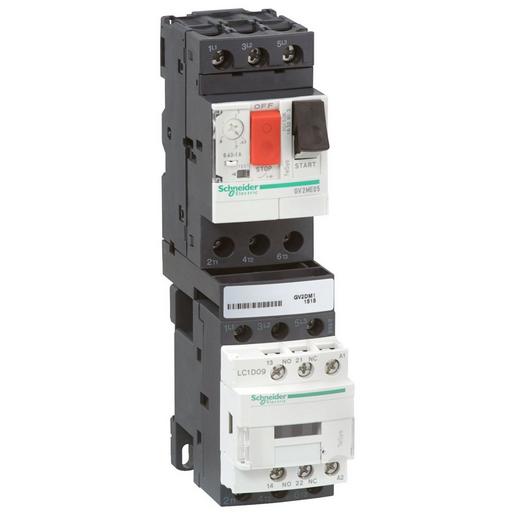 GV2DM116BD Direktstarter, 5,5kW/415V/AC3, 24 V DC,