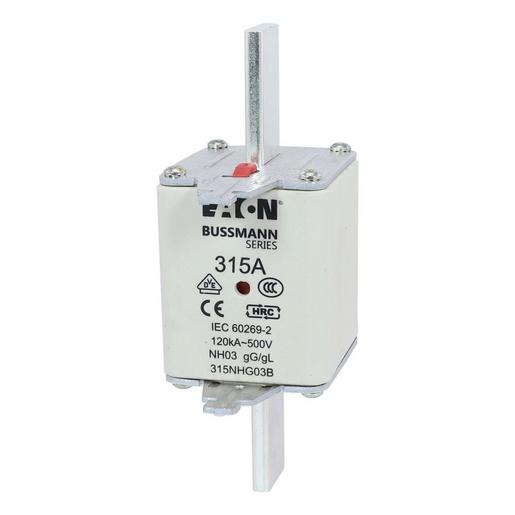 NH FUSE 315A 500V GG/GL SIZE 03 Sicherungseinsatz, Niederspannung, 315 A
