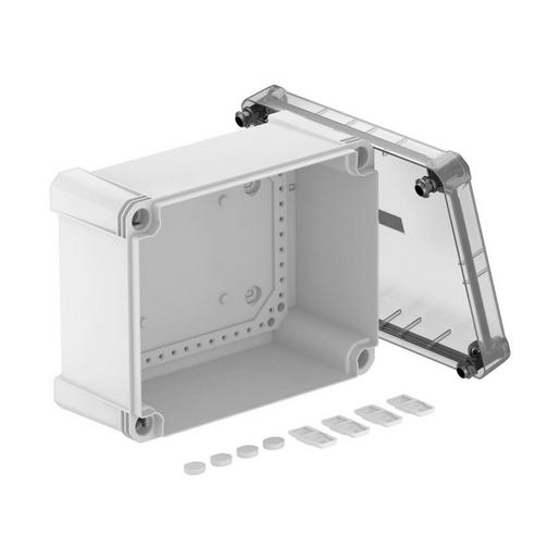 X16C LGR-TR Leergehäuse mit transparentem Deckel 240