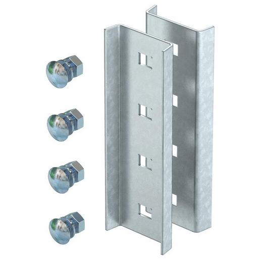 VIS 8 FT I-Stiel Verbinder und Flachrundschrauben