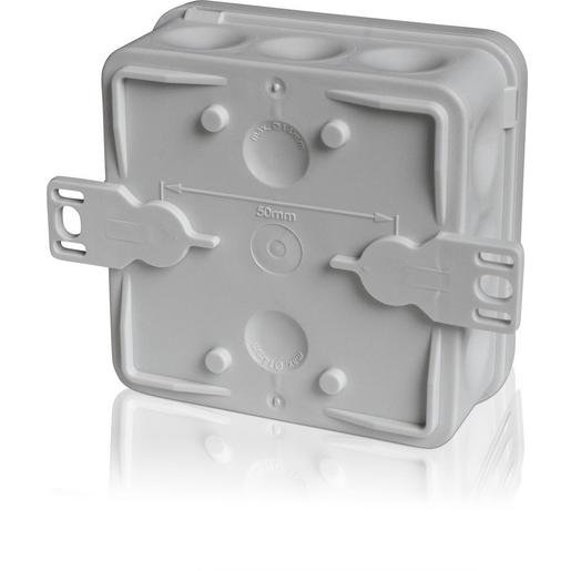 E1200gr FR Abzweigkasten E1200gr, 80x80x37mm, IP